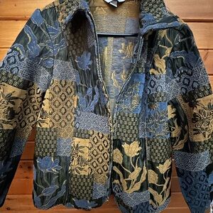 Vintage Floral Patchwork Jacket